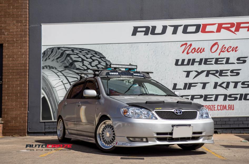 TOYOTA COROLLA BSX SILVER MACHINE